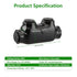 Insulated Inline Splice Connector - Allen Hex Electric Connector for Copper and Aluminum Wire (3/0 AWG)