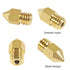 Aokin 22 Pcs MK8 3D Printer Nozzles 0.2mm to 1.0mm for Creality Ender 3/3 Pro/3 V2, Ender 5/5 Pro, CR-10/10S, Makerbot,
