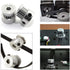 Fielect Aluminium Alloy XL 10 Teeth Timing Belt Pulley, 6mm Inner Bore Diameter for 3D Printer CNC