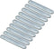 uxcell Repair Plate, 76mmx12mm Flat Fixing Mending Corner Brace Bracket Connector, Pack of 10