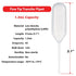 Globe Scientific 134010-500 LDPE Fine Tip Transfer Pipet, Non-Sterile, 51mm Length, 1.3mL Capacity (Box of 500)