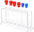 TEHAUX 1 Set Laboratory Tube Holder, Test Tube Rack Kit with Plastic Stand