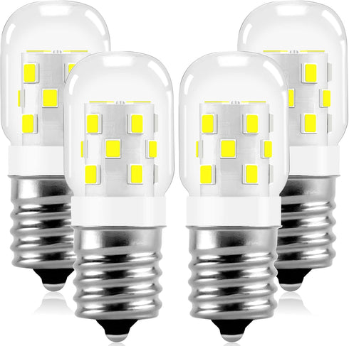 E17 LED Bulb Microwave Oven Light 8206232A 3W Super Power Saving Appliance Bulb 6000K Daylight White Pack of 4