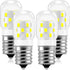 E17 LED Bulb Microwave Oven Light 8206232A 3W Super Power Saving Appliance Bulb 6000K Daylight White Pack of 4