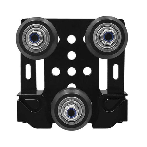V-Wheel with Plate and 6mm Belt-Buckle for 2020 Aluminum Profile, 3D Printer Parts for CNC