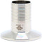 QiiMii SS304 1.5" Tri Clamp to 1" Hose Barbed Adapter, Sanitary Hose Pipe Fitting