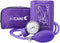 FriCARE Manual Blood Pressure Cuff Kit for Nursing Students, Sphygmomanometer for Home Health Use, XL, Purple