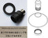 7.5" Bulb E26 Black Industrial Metal Guard Cone Lamp Shade with Light Socket Extender Replacement, Iron Cover, DIY