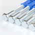 uxcell 5pcs Hex Head Lag Screws Bolts, 1/4" x 1" 304 Stainless Steel Partial Thread Wood Screws