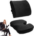 Genrico Office Chair Back Cushion,Memory Foam Cushion for Lumbar,Driver Back Support Pillow |