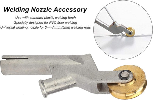 Floor Welding Nozzle Round Mouth Hot Air Gun Tips for PVC Flooring Welder Heating Torch Accessory