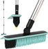 RarefRoom Grout Cleaner Brush with Long Handle, V-Shaped Floor Scrub Brush Swivel Grout