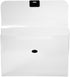 JAM PAPER Plastic Box Portfolio with Center Buckle - 9 1/2 x 13 1/4 x 1 1/8 - Clear - Sold Individually by JAM Paper