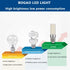 E26 LED Bulb, 12W White 6000K, 80-100 Watt Equivalent, E26 Screw Base, 1200 Lumens (4 Pack White)