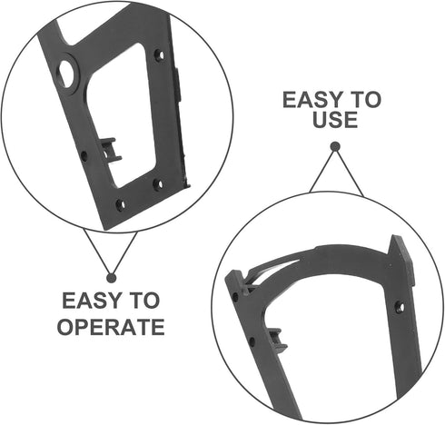 2pcs Shoe Rack Hardware Tilt Out Shoe Cabinet Hinges - Furniture Replacement Accessories for DIY Repair Living Room