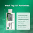 LCD Temperature Humidity Data Logger, Single Use USB Temperature Humidity Recorder with PDF or CSV Report, 65000 Readings -22?~158? High Accuracy, 30days, 1pack, Fresh Tag10TH
