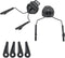 ARC Rail Adapters Accessories for Walker Electronic EarMuffs, 1 Pair Black Mounting Adapter