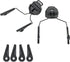 ARC Rail Adapters Accessories for Walker Electronic EarMuffs, 1 Pair Black Mounting Adapter