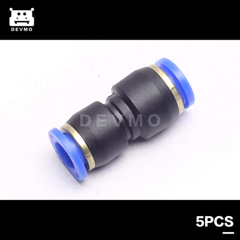 5PCS 10mm to 12mm Tube Air Pneumatic Push in Straight Gas Fittings Quick Connectors