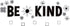 Teacher Created Resources Be Kind Bulletin Board, Black and White Floral (TCR6801)