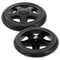 GLEAVI 2pcs Lightweight Replacement Shopping Trolley Wheels for Grocery Cart Stair Climbing