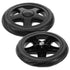 GLEAVI 2pcs Lightweight Replacement Shopping Trolley Wheels for Grocery Cart Stair Climbing
