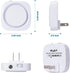 4 Packs Dimmable Warm Night Lights Plug into Wall, Night Light with Dust to Dawn Sensor, Automatically Turn on and Off