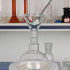 Glass Powder Funnel Short Stem Funnel Heavy Wall Borosilicate Glass 100 mm Top Diameter