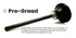 Pro-Graad EM-148 8 1/4" 8" 1/4"-20 Extension Shank for Quick Change Disc Pad Holders & Bore Polishers, Shank Mandrel x