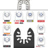 130Pcs Oscillating Tool Detail Sanding Pads Kit, 5Pcs Finger Pads, 125Pcs Sandpaper for Wood and Plaster