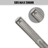 QTLCOHD SDS Max Bushing Tool, 12 Inch x 1 1/2 Inch Bits for Concrete Roughness Coating, Rotary Hammer (25 Pins)