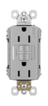 Legrand radiant 1597TRGRYCCD4 15 Amp GFCI Self Test Duplex Outlet, Tamper Resistant, Gray (1 Count)