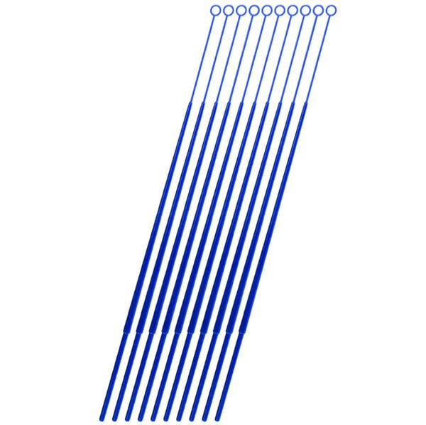 50 Pack 10ul Sampling Rod Plastic Inoculation Loop, Disposable for Lab Supplies, Individually Aseptic