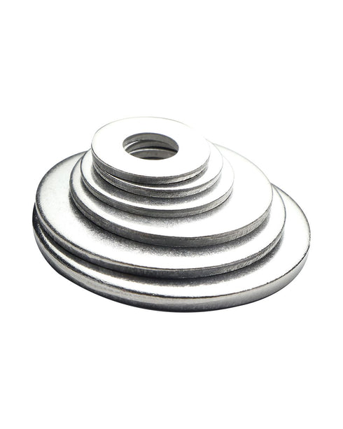5/8 Inch SAE Flat Washers, Pack of 50, Premium 304 Stainless Steel Washers for Secure Fastening