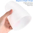 Generic Set 2 4.52X3.93X1.96In Plastic Lampshade of for Desk Lamp Frosted Replacement Light Shade Cover for Table Lamps