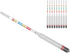 10Pcs 3 Wine Making Meter Home Brewing Beer Hydrometer Test Jar Scales Household SuppliesTemperature Resistantwith