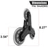 503 Stair Climber Shopping Cart Back Wheels