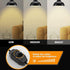 Mikniri Kit,4 Pack E26 E27 12.14FT Dimmable Vintage Plug in Hanging Light Industrial Style Pendant Lighting Lamp Socket