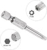 TT25 Star 7 Point Screwdriver Bit, 1/4" Hex Shank 2" Length Magnetic Security Torx Power Tool
