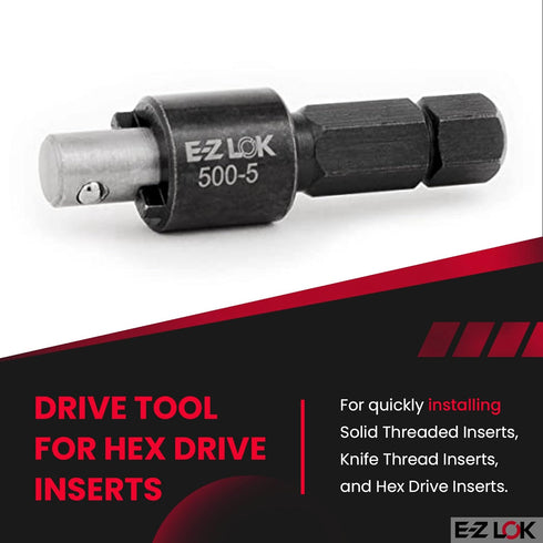 E-Z LOK Drive Tool, Optional Use with Various Models, 329-6, 329-601, 329-624, 303-6, 303-624, 319-6, 319-624, 335-6,