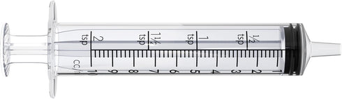 BH Supplies 10ml Luer Slip Tip Syringes, Sterile No Needle, Individually Wrapped, 100 Syringes