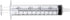 BH Supplies 10ml Luer Slip Tip Syringes, Sterile No Needle, Individually Wrapped, 100 Syringes