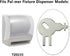 1PCS 70WM1 83TR 87T Dispenser Key Replacement for to-rk Paper Towel Dispensers Models Fits Von Dr-ehle Pal-mer