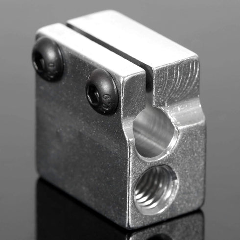 Dophee Volcano Nozzle 3D Printer Extruder Print Head + Heater Block Kit, 0.6/0.8/1/1.2mm