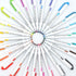 YOOUSOO 25 Pack Pastel Highlighters, Assorted Colours, Dual Tip Bible Highlighter, No Bleed Fluorescent Pens for School