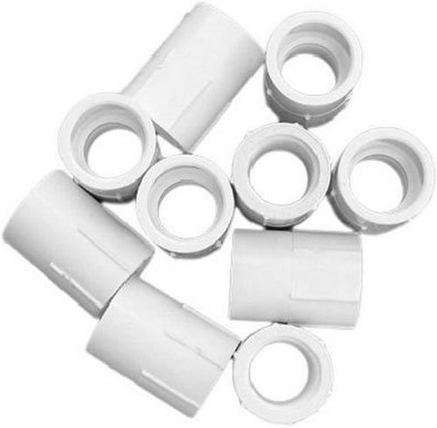 Genova Products 30305CP 1/2-Inch PVC Pipe Adapter, Slip by Female Iron Pipe Thread, 10 Pack