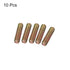 uxcell 10pcs Fully Threaded Rods 5/16x1 Carbon Steel for Furniture Garden Railing Mounting Assembly