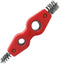 4-in-1 Copper Tubing Brush, Steel Bristles, Deburring Tool for Plumbing Installation, Soldering, and Copper Pipes