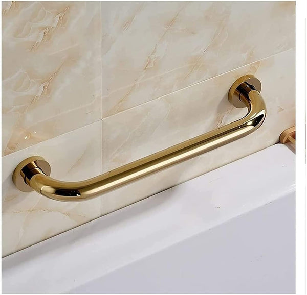 ALDEPO Grab Bars Brass Handicap for Shower, Anti-Slip Safety Support Rails for Bathtub