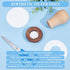 GORGECRAFT 100PCS 90 mm Synthetic Filter Discs, Cellulose Filter Paper Circular Funnel Filters for Mushroom Cultivation